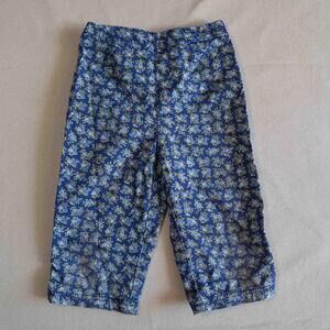 Vintage Gymboree Floral Pants Cotton 1999 Girls XL 5 yrs